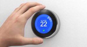 a smart thermostat