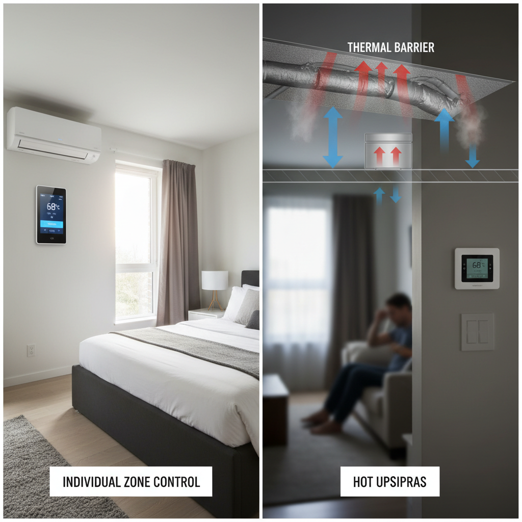 AC zone controls