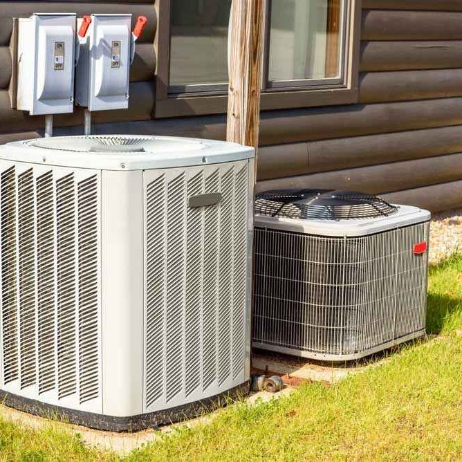 A brand new HVAC system A brand new HVAC system