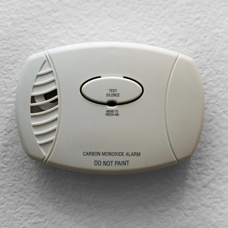carbon monoxide alarm unit