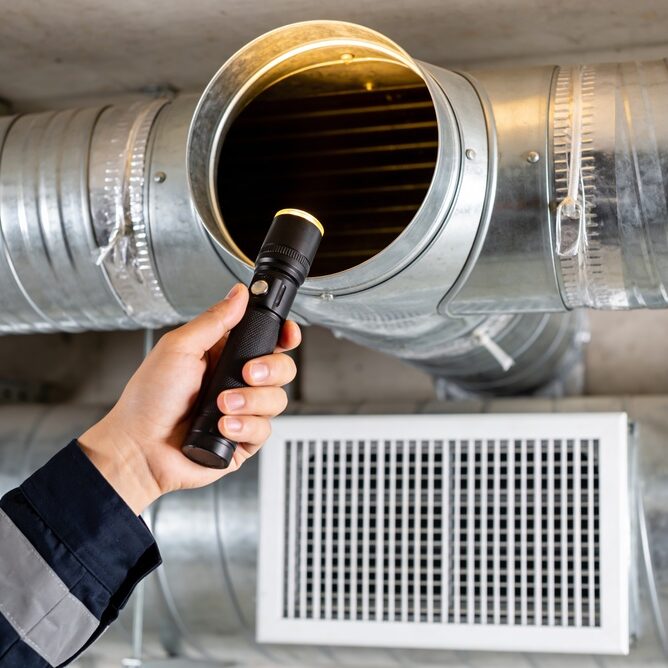 HVAC air ducts